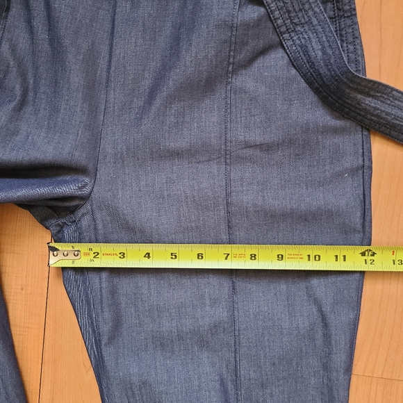 Anthropologie Globetrotter Cotton Chambray Joggers - Picture 13 of 16